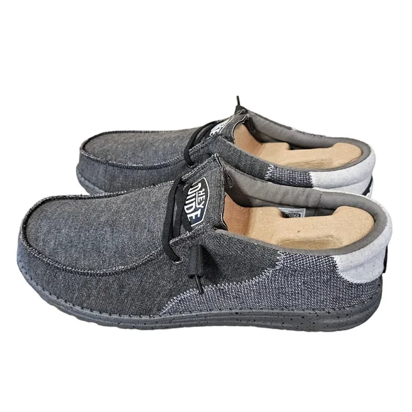 Hey Dude Wally Stitch Harlequin Mens Slip-On Shoes NEW - Picture 5 of 6